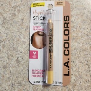 L.A. Colors Highlighter Stick C68636 Highlighter Blendable Shimmer Formula